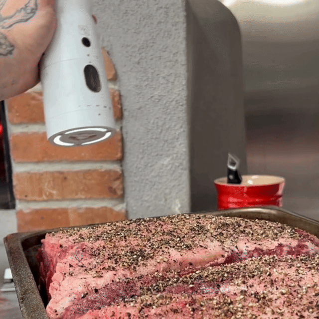 White Rain Salt Mill